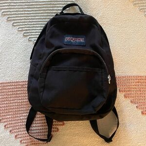 JanSport Half Pint Mini Black Backpack